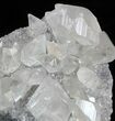 Gemmy Calcite Crystals On Matrix - Meikle Mine, Nevada #33715-2
